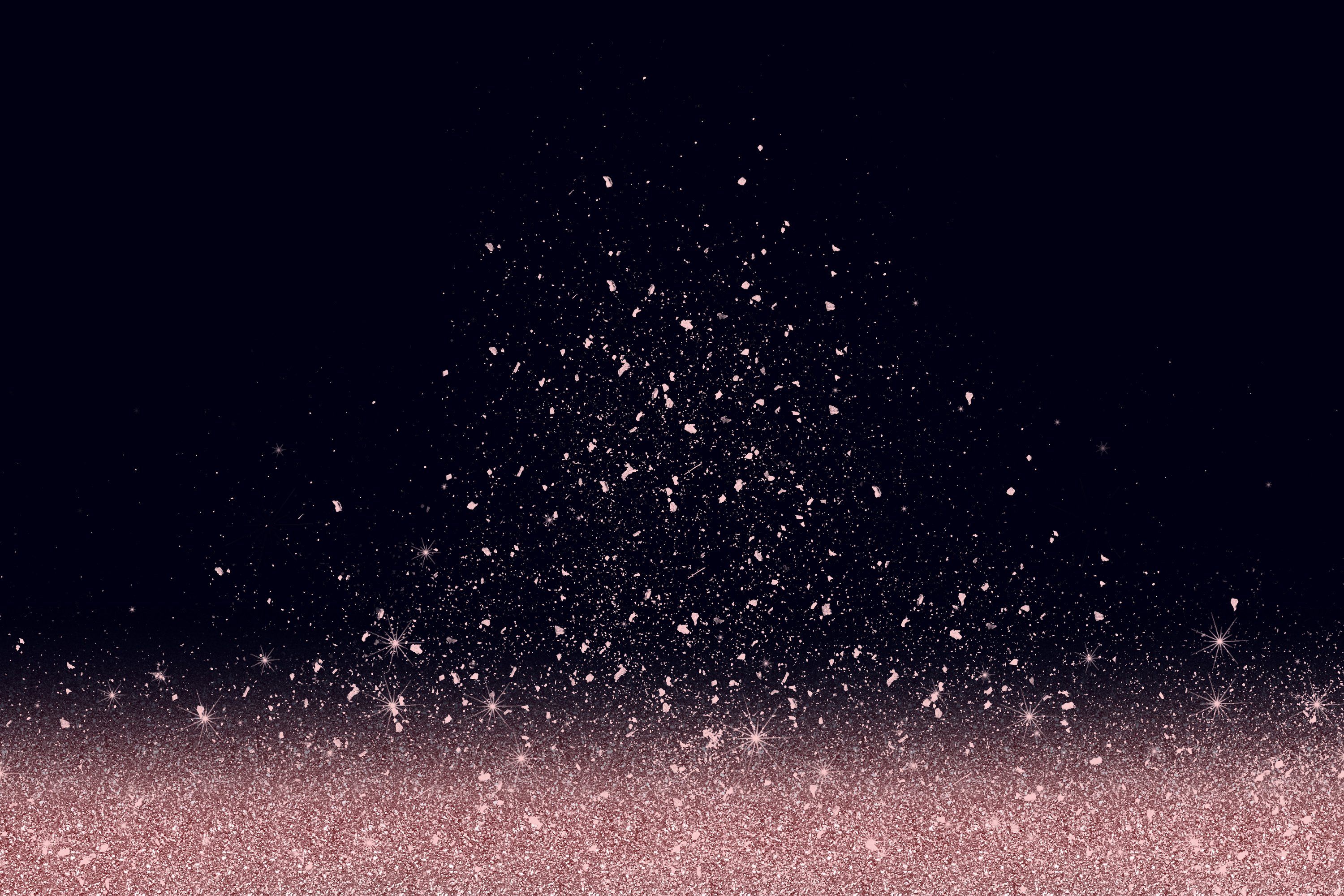 Rose glitter background